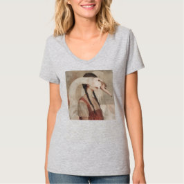 Camiseta Womens V-Neck T-Shirt