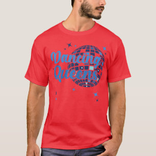 Camiseta Womens Vintage Retro Dancing Queens Bachelorette P