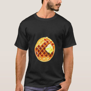 Camiseta Womens Waffle Cosume Easy Último Minuto Halloween