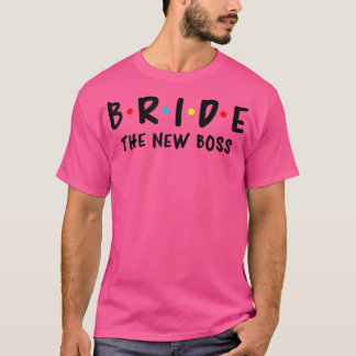 Camiseta Womens Wedding Bridal Bachelorette Party Bride And