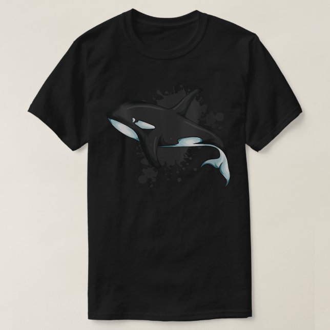 Camiseta Womens Whale Lover Humpback Whale Shark Whale Fan  (Frente do Design)