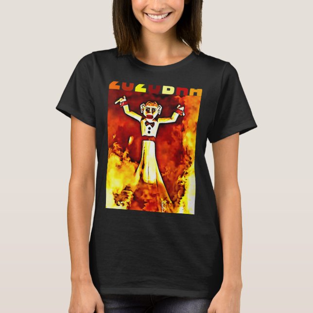 Camiseta Womens Zozobra Fiestas De Sante Fe New Mexico Old  (Frente)