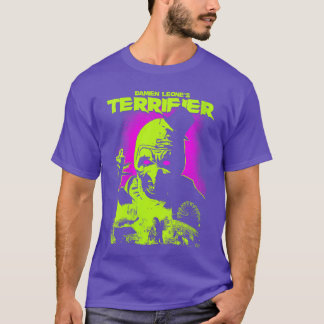 Camiseta Womenserrifier Glowing Eyes Art Neon Poster Horror