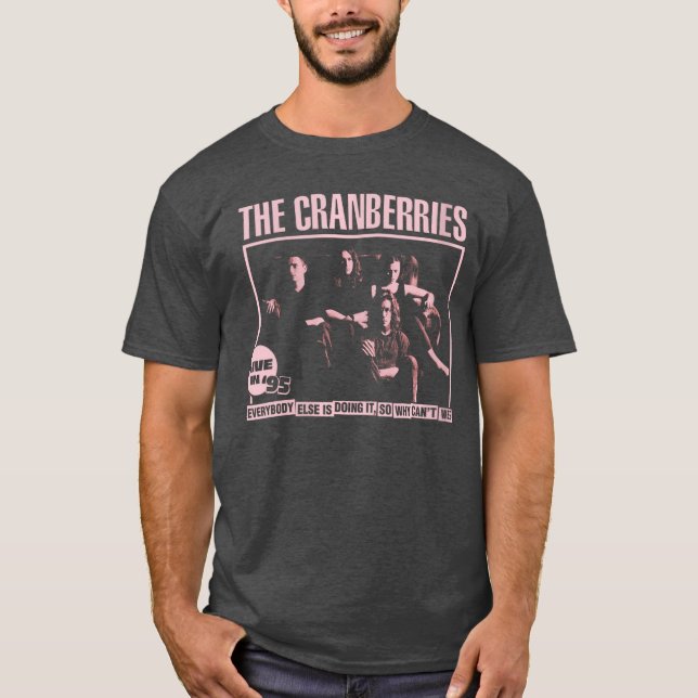 Camiseta Womenshe Cranberries Live in 95 Concertour Vintage (Frente)