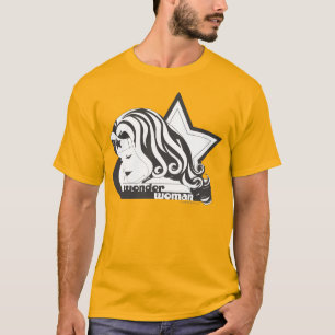 Camiseta Wonder Woman B&W Star