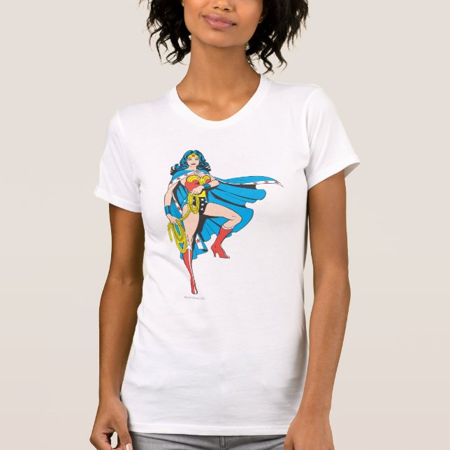 Camiseta Wonder Woman Cape (Frente)