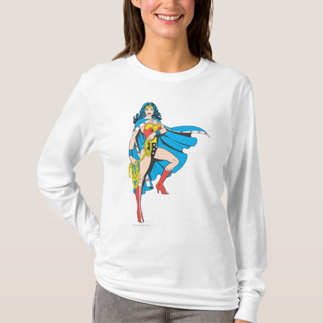 Camiseta Wonder Woman Cape (Frente)