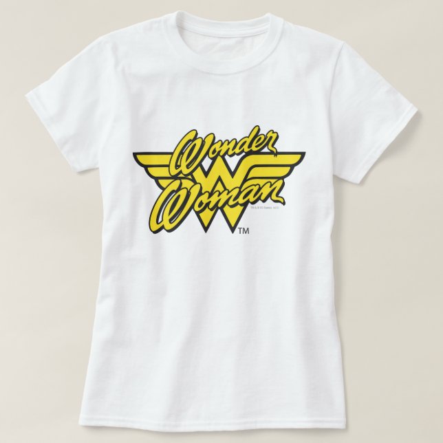 Camiseta Wonder Woman Logo 1 (Frente do Design)