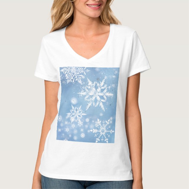 Camiseta Wonderful Christmas Snow (Frente)