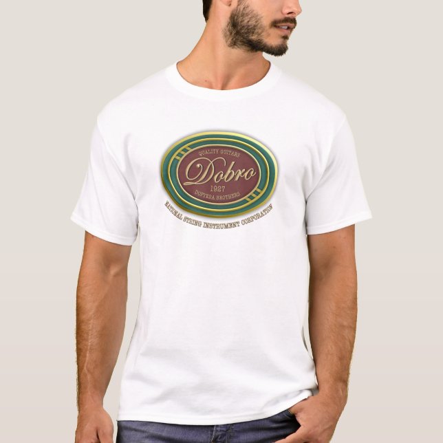 Camiseta Wonderful Dobro Guitars 1927  (Frente)