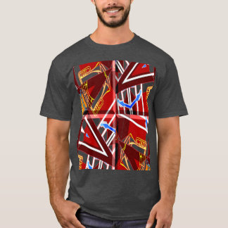 Camiseta Wonderful Music Blue Summer Vibes Geometric Romant