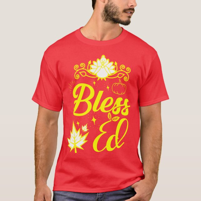 Camiseta Wonderful Thanksgiving Commemorative Design (Frente)