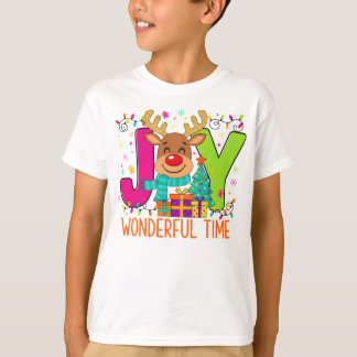 Camiseta "Wonderful Time Reindeer Tee"