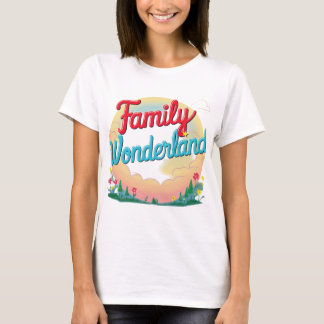 Camiseta Wonderland da Família