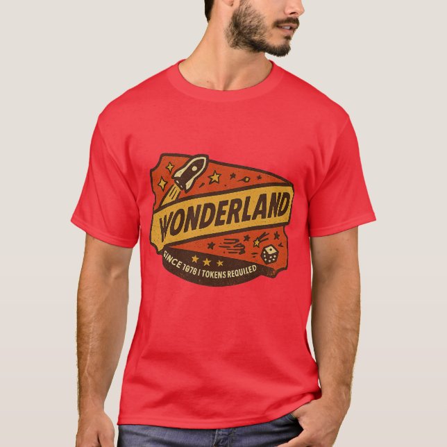 Camiseta Wonderland Park - Revere, MA Retro Greyhound Racin (Frente)