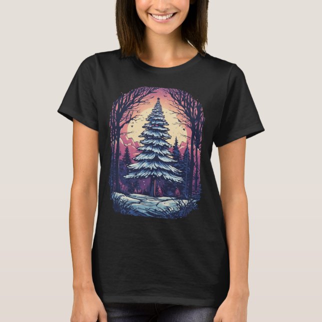 Camiseta Wonderland T-Shirt de inverno (Frente)