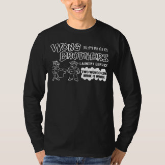 Camiseta Wong Brothers Laundry Two Wongs make it white