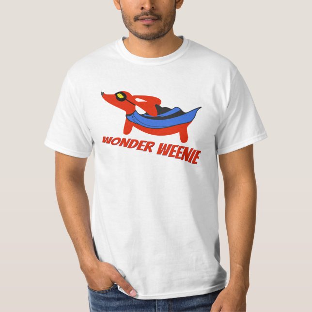 Camiseta Wonie Weenie Dachshund Unisex Shirt (Frente)