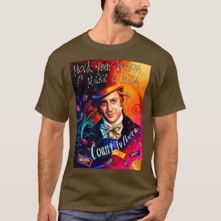 Camiseta Wonka e chocolate fanart