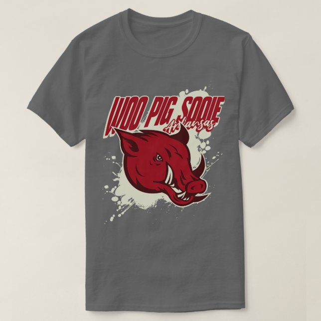 Camiseta Woo Pig Sooie Splash 1 (Frente do Design)