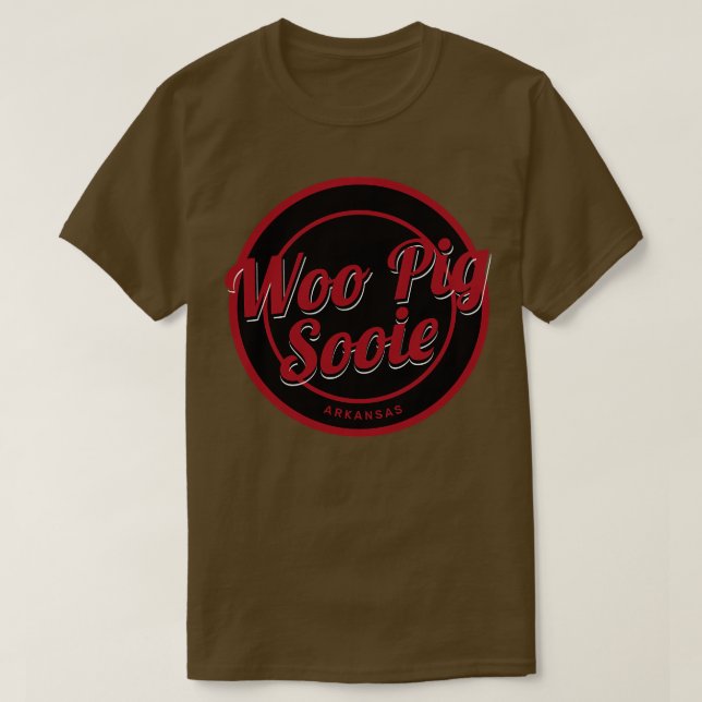 Camiseta Woo Pig Sooie Vintage (Frente do Design)