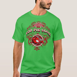 Camiseta Woo Pig Sooie Vintage Red