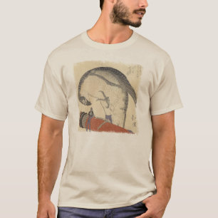 Camiseta Woodblock Japonês