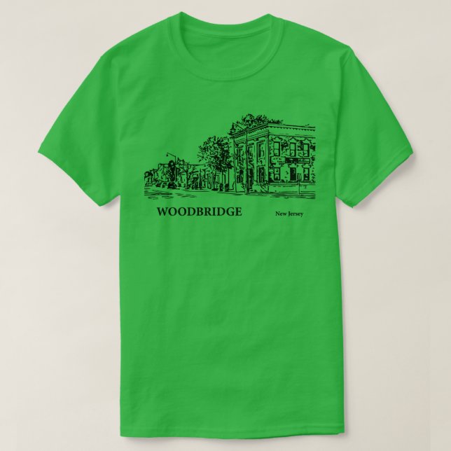 Camiseta Woodbridge New Jersey 4 (Frente do Design)