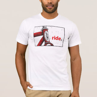 Camiseta Woodcut do passeio