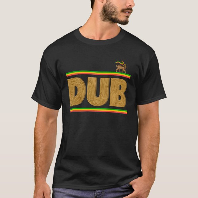 Camiseta Wooden Dub Reggae for Children and Adults (Frente)