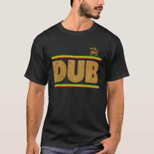 Camiseta Wooden Dub Reggae para Crianças e Adultos