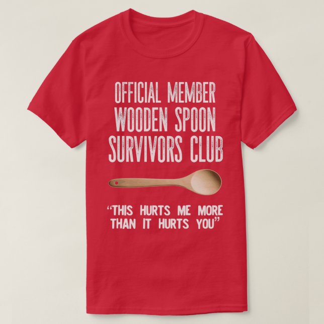 Camiseta Wooden Spoon Survivors Club  (Frente do Design)
