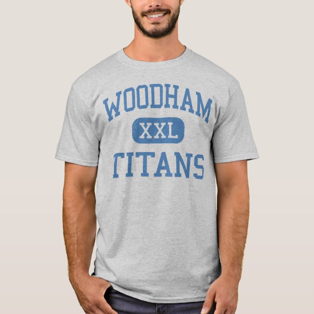 Camiseta Woodham - titã - segundo grau - Pensacola Florida (Frente)