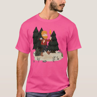 Camiseta Woodie no bosque