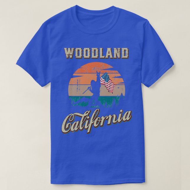Camiseta Woodland California (Frente do Design)
