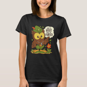 Camiseta Woodsy Owl dá uma queca sobre o dia do porto flore