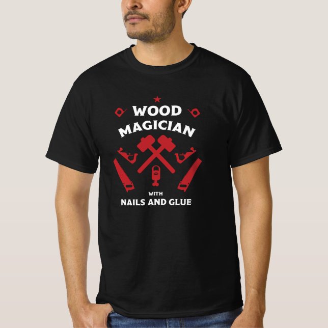 Camiseta Woodworker Artisan (Frente)