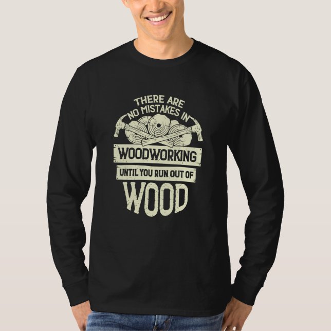 Camiseta Woodworking Carpenter (Frente)