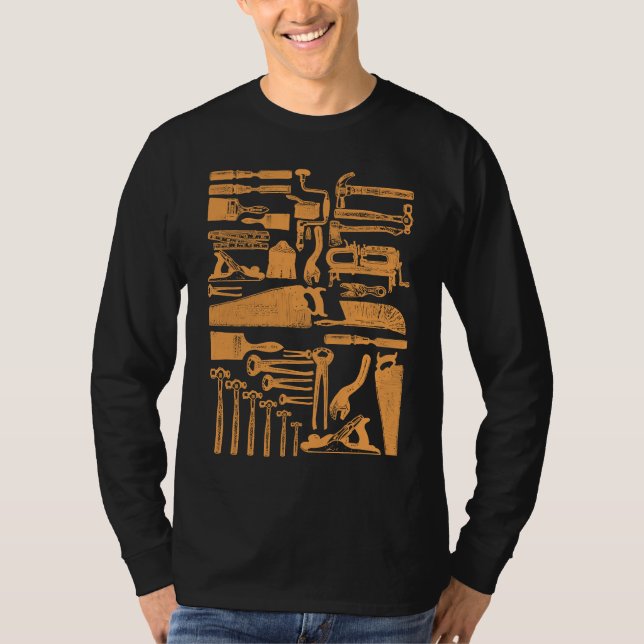 Camiseta Woodworking tools and accessories (Frente)