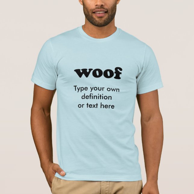 CAMISETA WOOF (Frente)