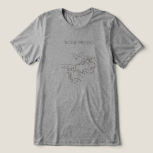 Camiseta Woof-presso Amante de Cachorros