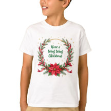 Woof Woof Christmas Shirt - Customizable Text 