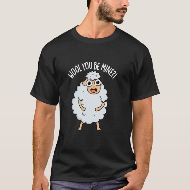 Camiseta Wool, Você É Minha Engraçada Ovelha. (Frente)
