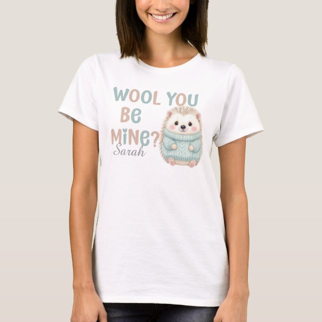 Camiseta Wool You Be Mine  (Frente)