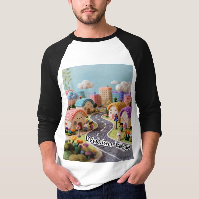 Camiseta Woolen Village  (Frente)