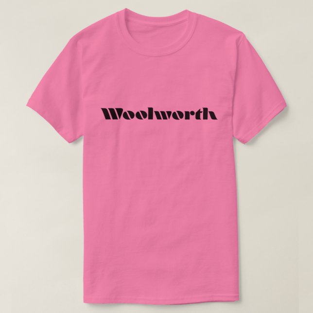 Camiseta Woolworth T-Shirt (Frente do Design)