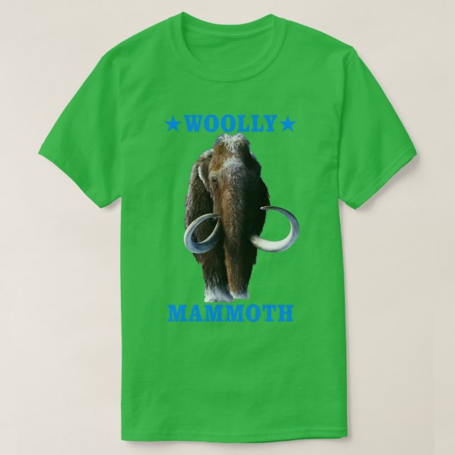 Camiseta Wooly Mammoth 1 (Frente do Design)