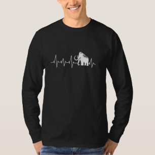 Camiseta Wooly Mammoth Heartbeat Shirt Wooly Mammoths