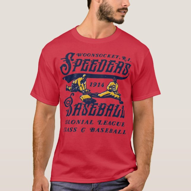 Camiseta Woonsocket Speeders - Rhode Island - Equipes de be (Frente)