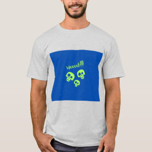 Camiseta Wooooh!!! Vibrações de Caveira Neon – Halloween As